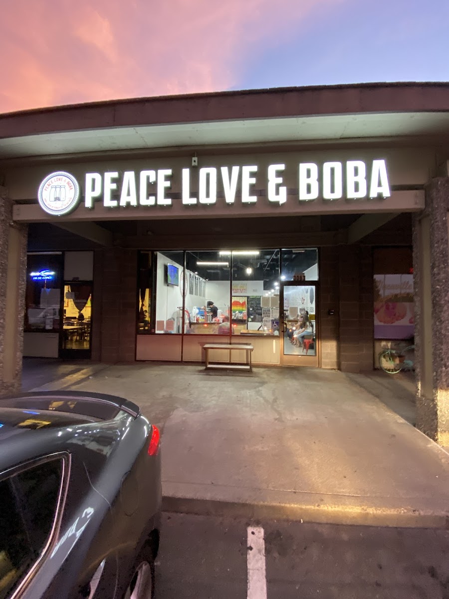 Peace Love & Boba