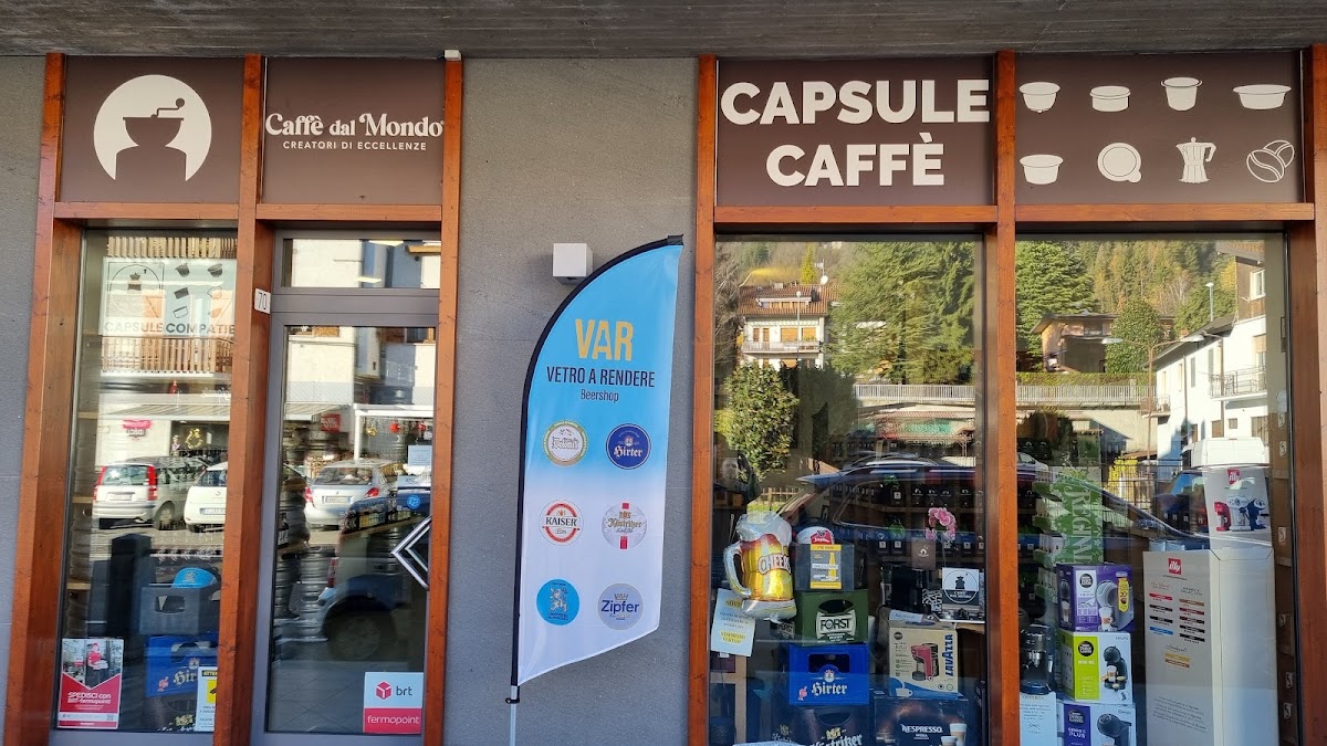 Caffè dal Mondo-VAR-Vetro a rendere Clusone