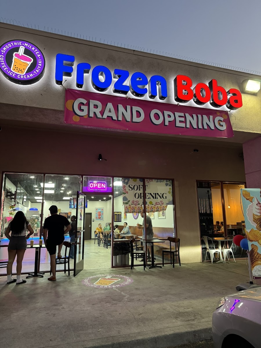 FROZEN BOBA
