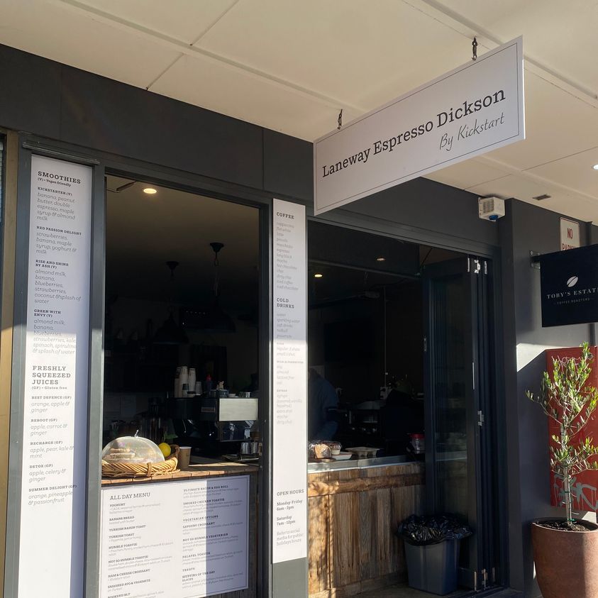Laneway Espresso Dickson By Kickstart