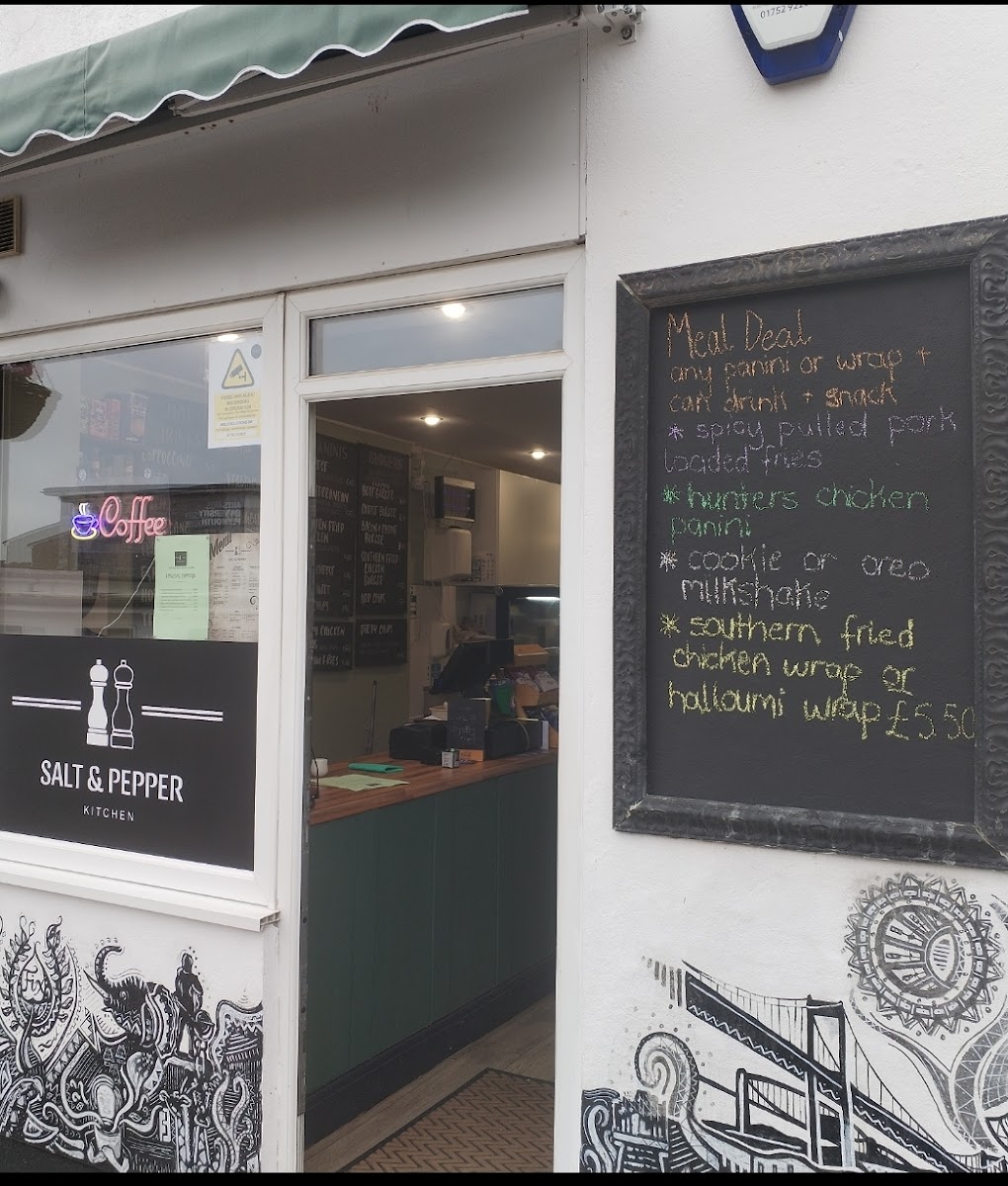 Salt and Pepper Kitchen Plymouth